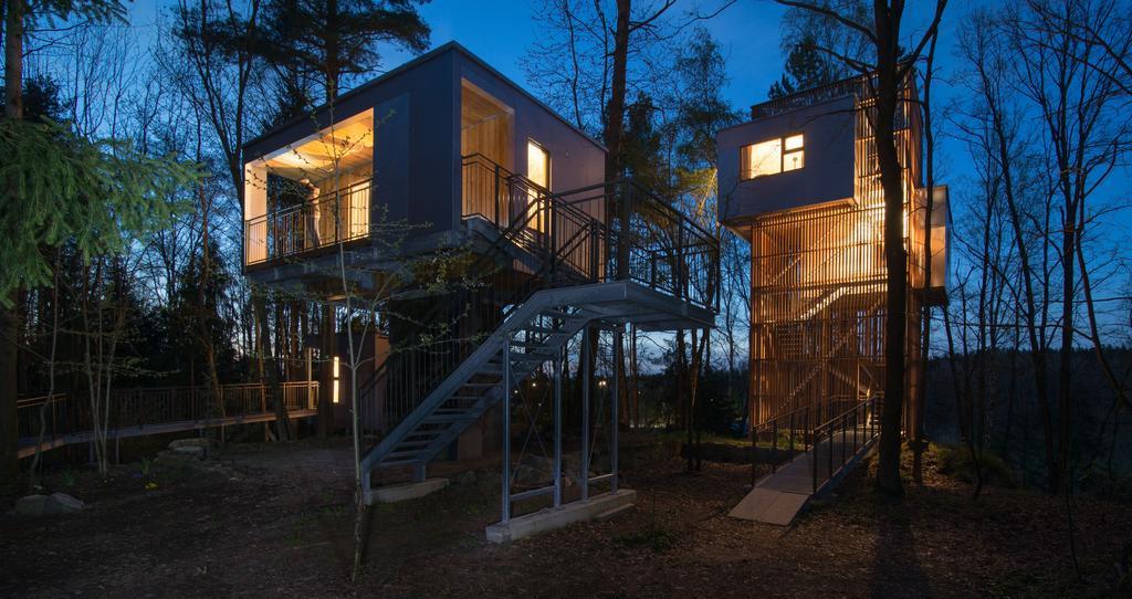 Baumhaus Lodge Schrems Schrems  Buitenkant foto
