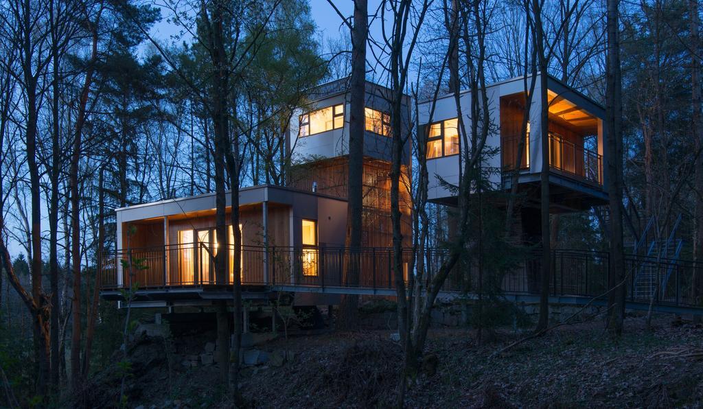Baumhaus Lodge Schrems Schrems  Buitenkant foto